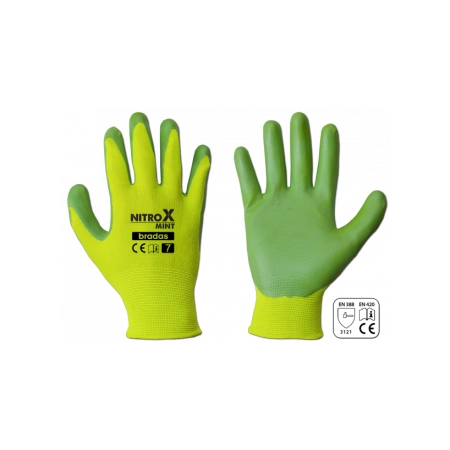 Rękawice Nitrox Mint roz. 6 RWNM6 Bradas